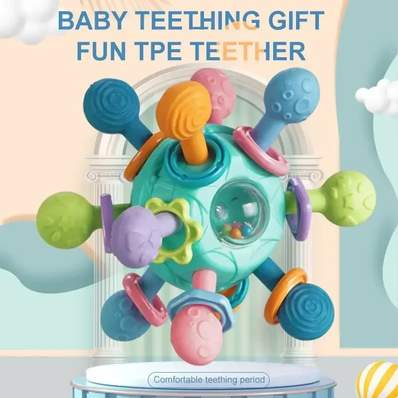 כדור פעילות חושי מוזיקלי לתינוקות
