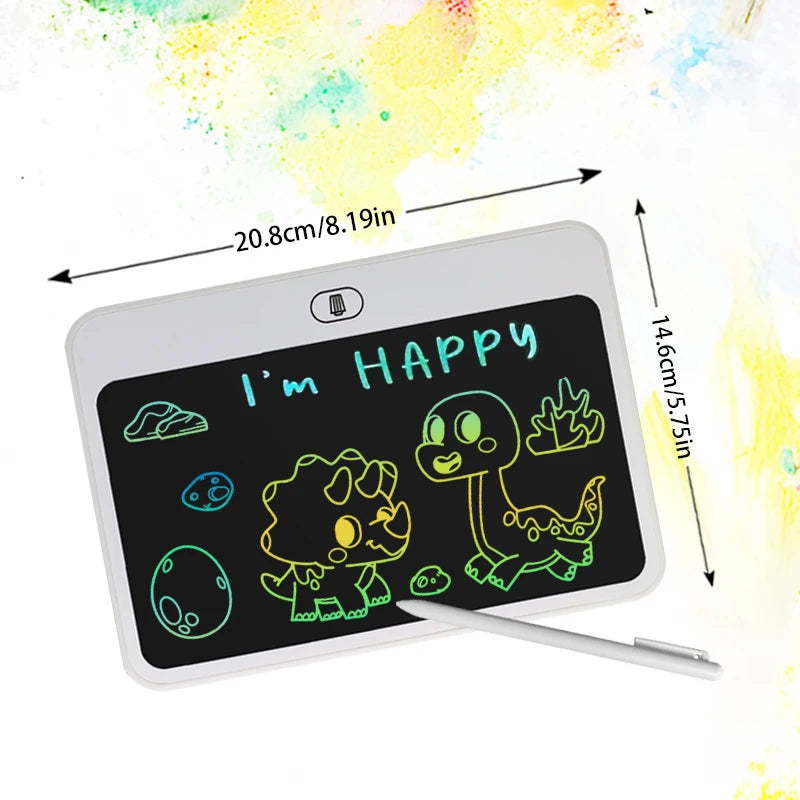 לוח ציור וכתיבה LCD מחיק לילדים